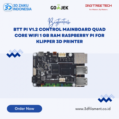 Bigtreetech BTT PI V1.2 Control Mainboard Quad Core Wifi 1 GB RAM Raspberry PI for Klipper 3D Printer